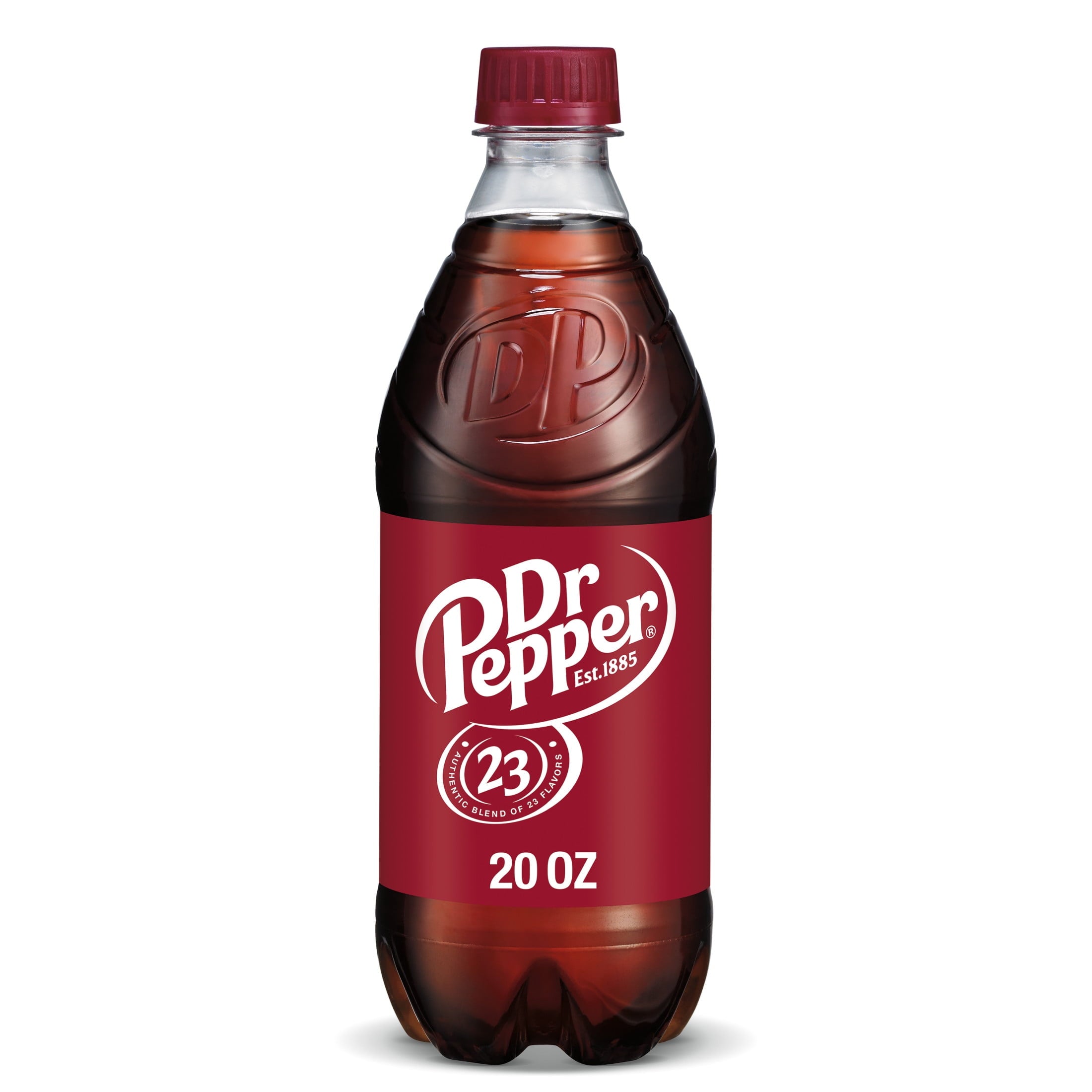 Dr Pepper Original Soda, 20 fl oz Bottle